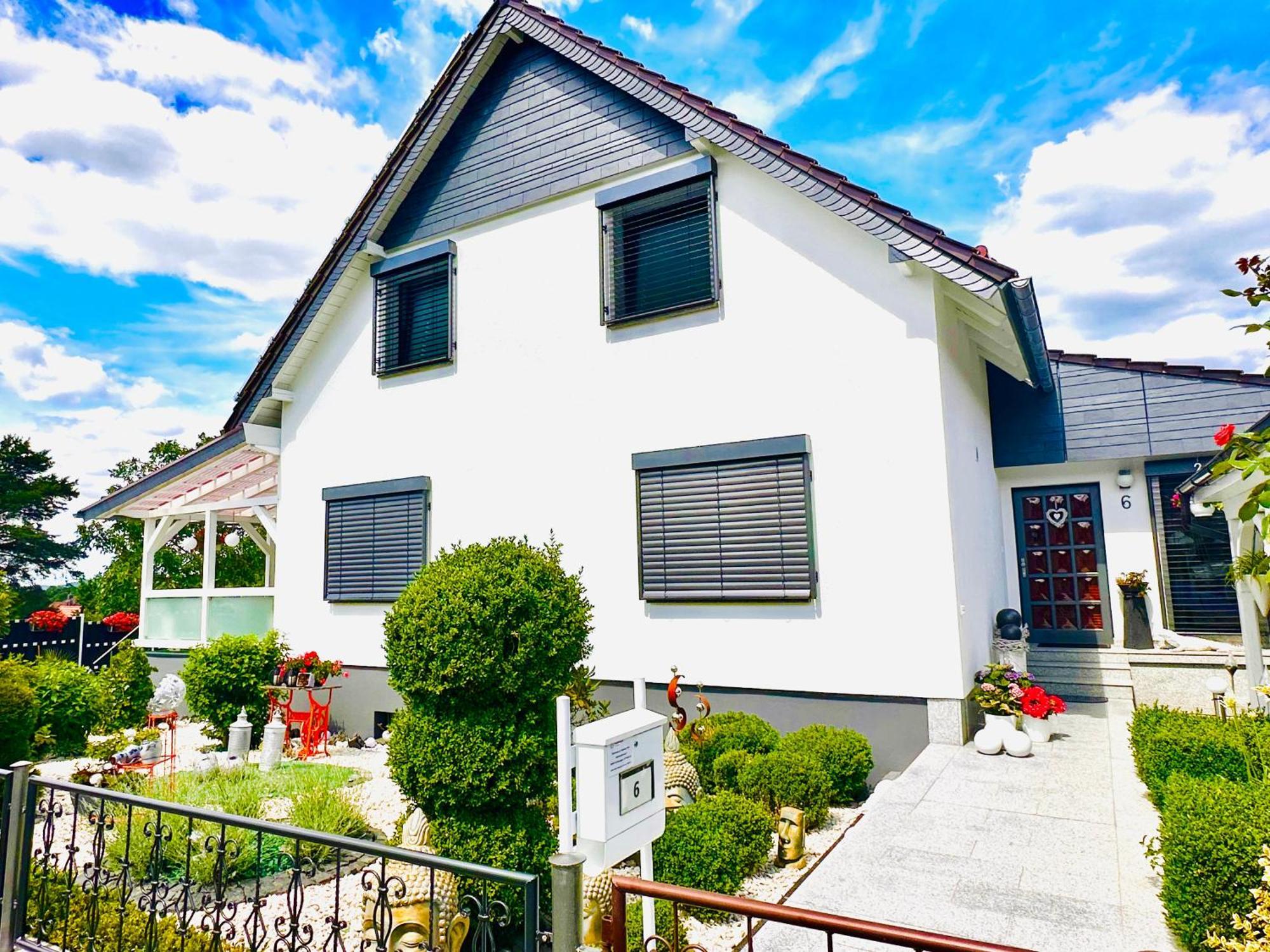 Ferienhaus Zur Waldauer Hoehe Mit 3 Sz, 120Qm & 40Qm Balkon Schleusingen Eksteriør billede