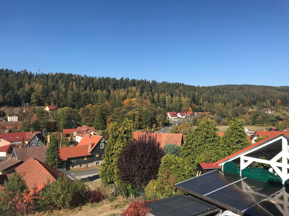 Ferienhaus Zur Waldauer Hoehe Mit 3 Sz, 120Qm & 40Qm Balkon Schleusingen Eksteriør billede